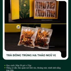 Trà đông trùng hạ thảo ngũ vị